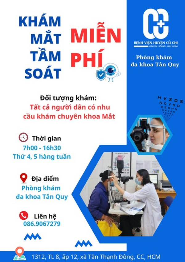 In Hoa Long nhận thiết kế và in ấn Tờ rơi phòng khám mắt chất lượng