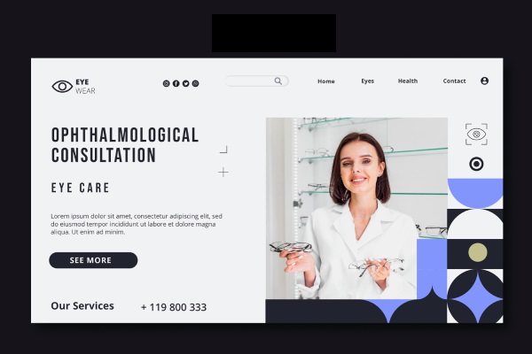 In Hoa Long nhận thiết kế và in ấn Tờ rơi phòng khám mắt lấy ngay