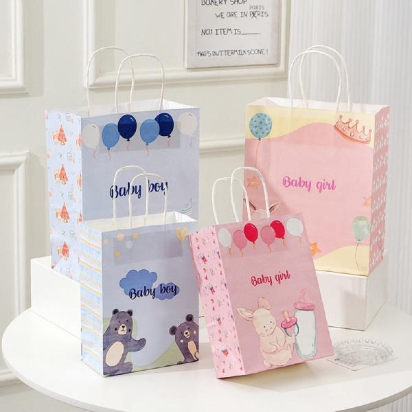 In Hoa Long nhận thiết kế và in ấn túi đựng quà hoạt hình chất lượng