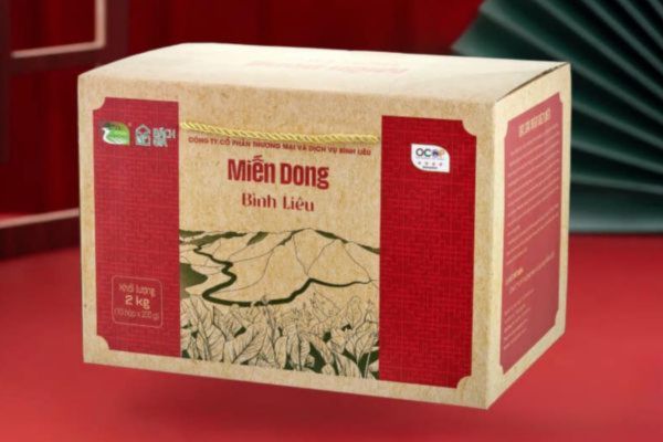 In hộp giấy đựng miến dong theo yêu cầu