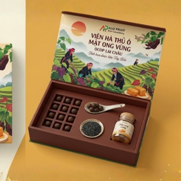 Bao bì viên hà thủ ô đẹp, chất lượng cao