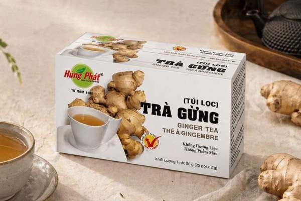 Tuyển tập các mẫu hộp giấy đựng trà gừng đẹp mắt