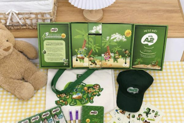 Hộp giấy quà tặng Milo đẹp, giá rẻ