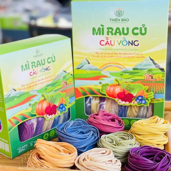 In hộp mì rau củ cầu vồng In hộp mì rau củ cầu vồng giá rẻ, mẫu đẹp