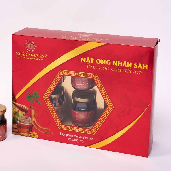 In hộp sâm mật ong đẹp, thiết kế theo yêu cầu
