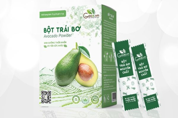 In hộp đựng bột trái bơ giá rẻ, thiết kế theo yêu cầu