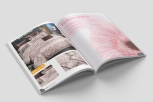 In Hoa Long nhận thiết kế và in catalogue chăn ga gối đệm cao cấp