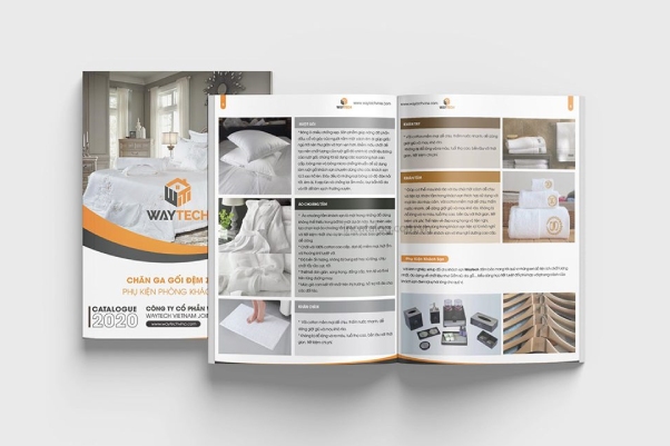 In Hoa Long nhận thiết kế và in catalogue chăn ga gối đệm đẹp