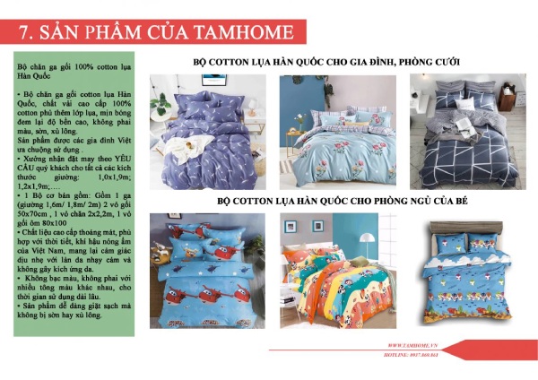 In Hoa Long nhận thiết kế và in catalogue chăn ga gối đệm lấy ngay