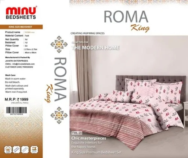 In Hoa Long nhận thiết kế và in catalogue chăn ga gối đệm sang trọng