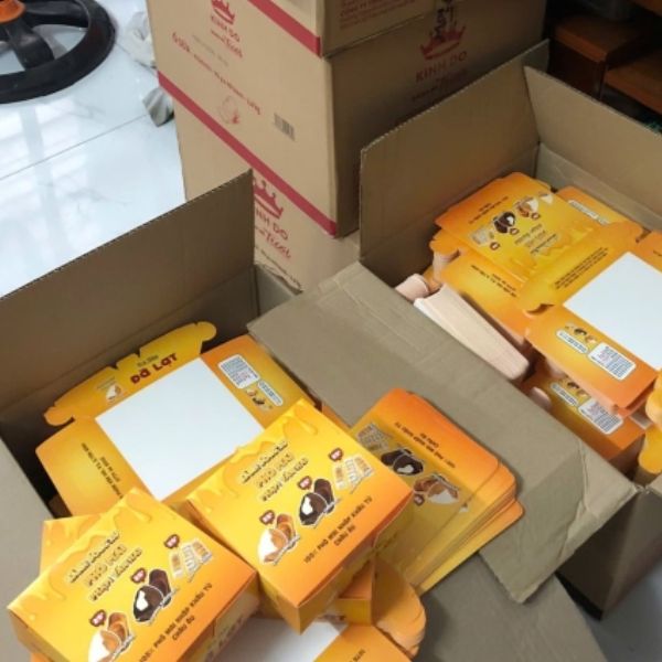 Mẫu hộp bánh đồng xu đẹp, thiết kế theo yêu cầu