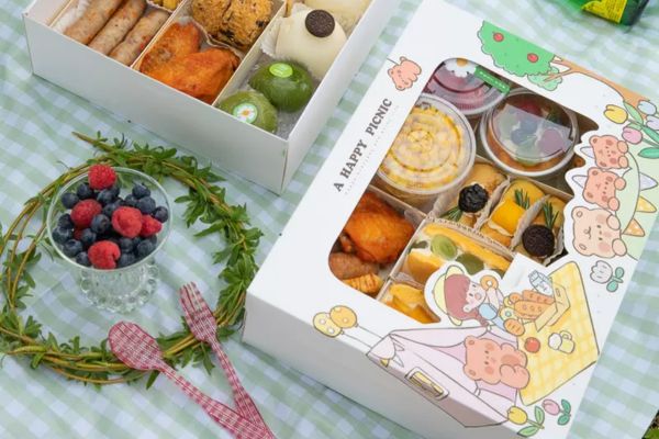 In hộp giấy đựng bánh bò theo yêu cầu