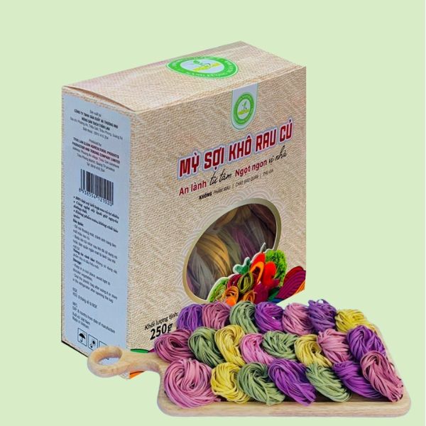 In hộp mì rau củ cầu vồng giá rẻ, mẫu đẹp