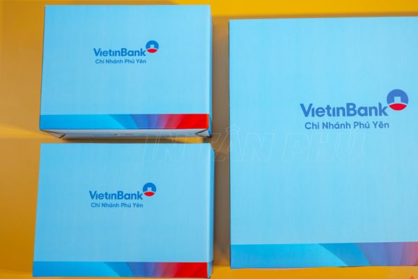 In hộp quà tặng Vietinbank theo yêu cầu