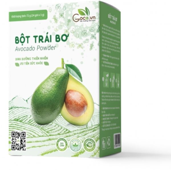 In hộp đựng bột trái bơ giá rẻ, thiết kế theo yêu cầu