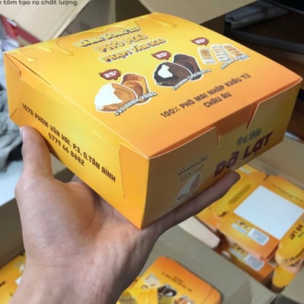 Mẫu hộp bánh đồng xu đẹp, thiết kế theo yêu cầu