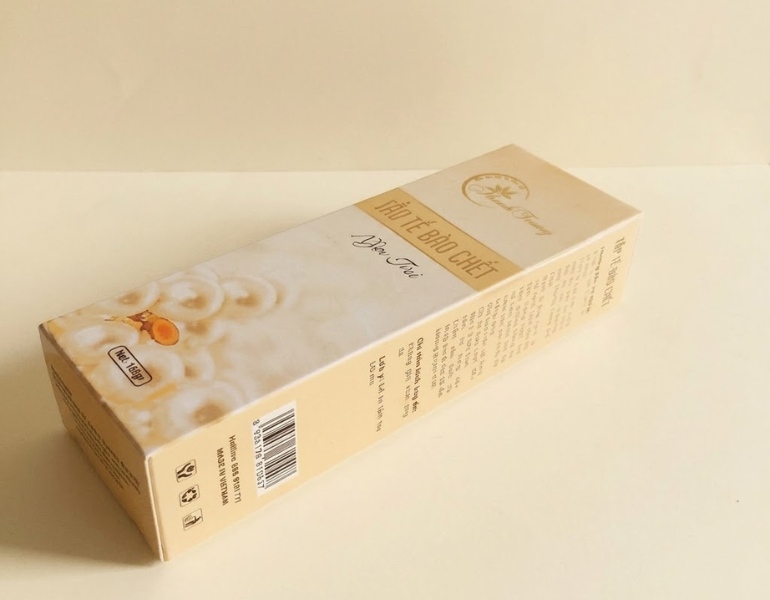 In hộp giấy đựng gel tẩy tế bào chết chất lượng