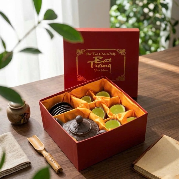 In Hoa Long nhận in hộp giấy đựng Gốm sứ Bát Tràng giá rẻ