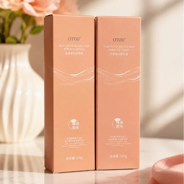 In Hoa Long nhận thiết kế và in hộp giấy đựng kem tẩy lông đẹp
