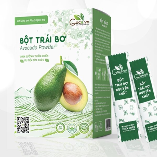 In hộp đựng bột trái bơ giá rẻ, thiết kế theo yêu cầu