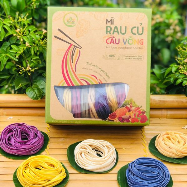 In hộp mì rau củ cầu vồng giá rẻ, mẫu đẹp