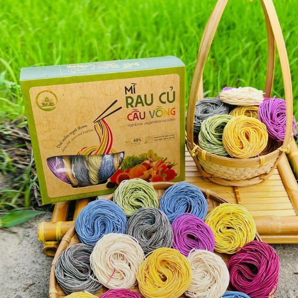 In hộp mì rau củ cầu vồng giá rẻ, mẫu đẹp