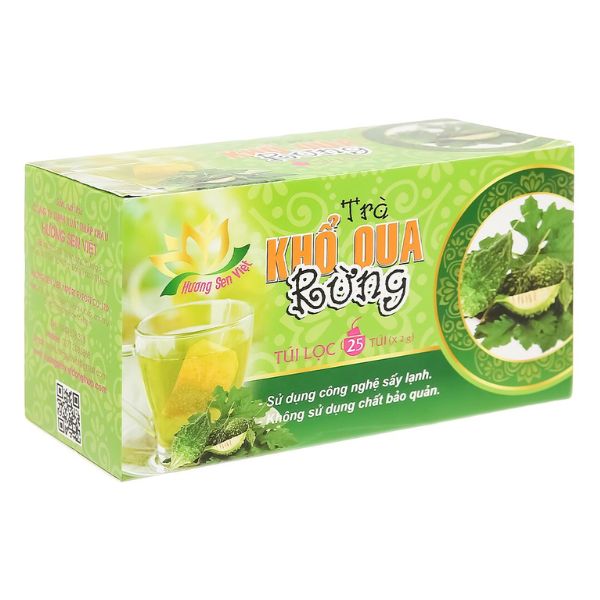 In hộp trà khổ qua giá rẻ, thiết kế theo yêu cầu