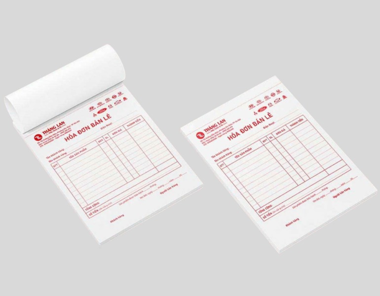 Mẫu hóa đơn bán lẻ a5 sắc nét