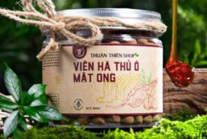 In Hoa Long nhận thiết kế và in tem nhãn hà thủ ô giấy Kraft