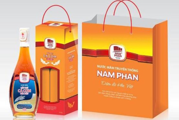 In Hoa Long nhận thiết kế và in túi giấy đựng nước mắm giá rẻ