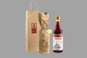In Hoa Long nhận thiết kế và in túi giấy đựng nước mắm giấy Kraft
