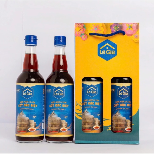In Hoa Long nhận thiết kế và in túi giấy đựng nước mắm theo yêu cầu