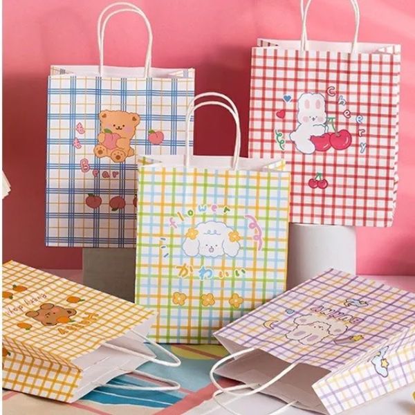 In túi giấy kẻ caro theo yêu cầu tại Hà Nội
