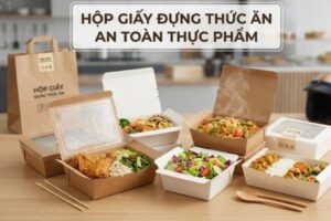 Kiến thức in hộp giấy dùng 1 lần đựng thực phẩm