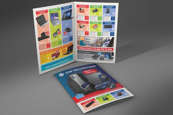 In Hoa Long nhận thiết kế và in ấn mẫu catalogue máy tính đẹp