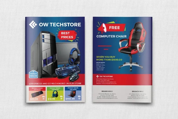In Hoa Long nhận thiết kế và in ấn mẫu catalogue máy tính sang trọng