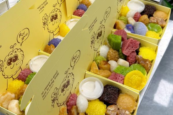 In hộp giấy đựng bánh bò theo yêu cầu