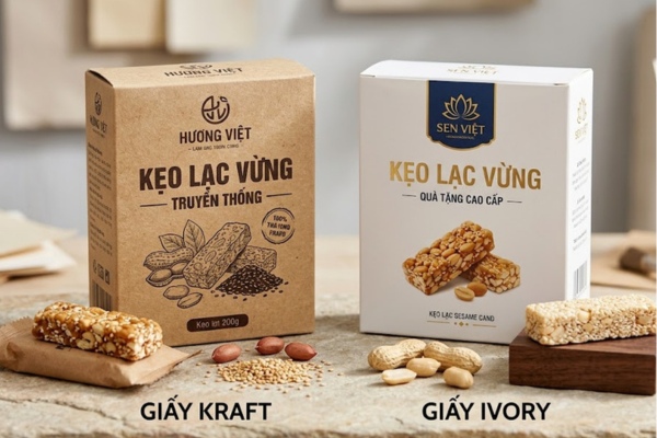 Mẫu hộp đựng kẹo lạc vừng chuẩn