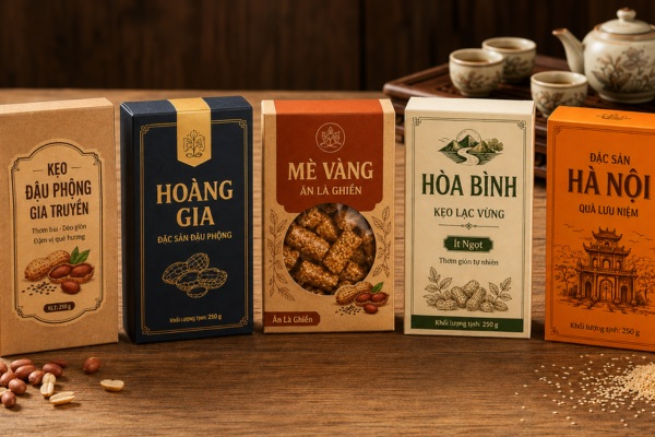 Những mẫu hộp đựng kẹo lạc vừng đẹp mắt