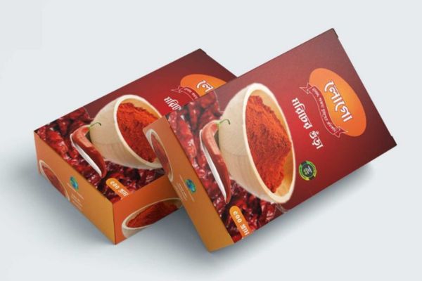 In hộp giấy đựng bột ớt giá rẻ, thiết kế theo yêu cầu