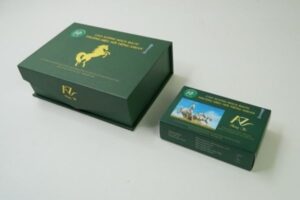Mẫu hộp cao xương ngựa theo yêu cầu
