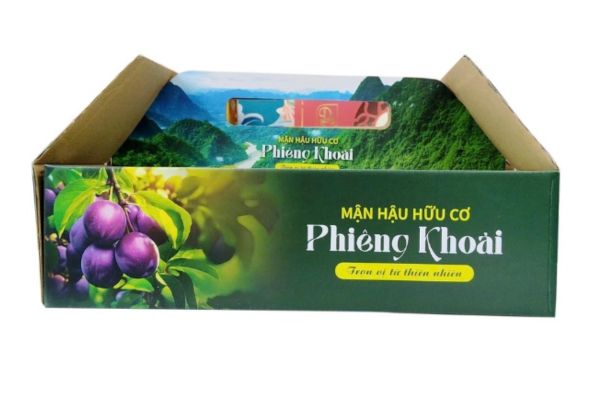 In hộp đựng mận đẹp, thiết kế theo yêu cầu
