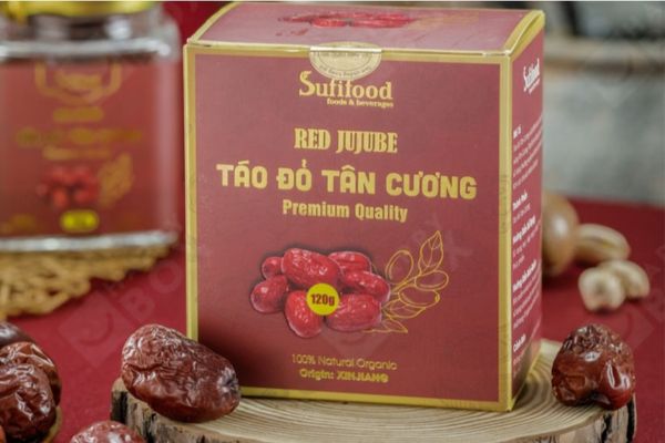 Mẫu hộp giấy đựng táo đỏ đẹp, giá rẻ