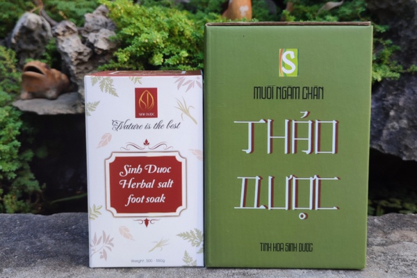 Mẫu hộp muối ngâm chân đẹp mắt