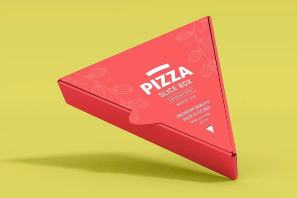 Mẫu hộp pizza tam giác thu hút