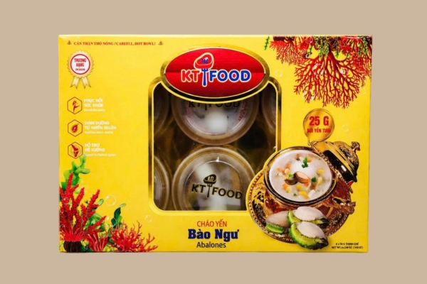Mẫu hộp đựng cháo yến bào ngư sắc nét