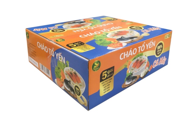 Mẫu hộp đựng cháo yến bào ngư chuyên nghiệp