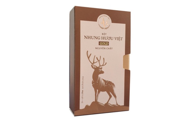 Mẫu in hộp đựng nhung hươu đẹp mắt