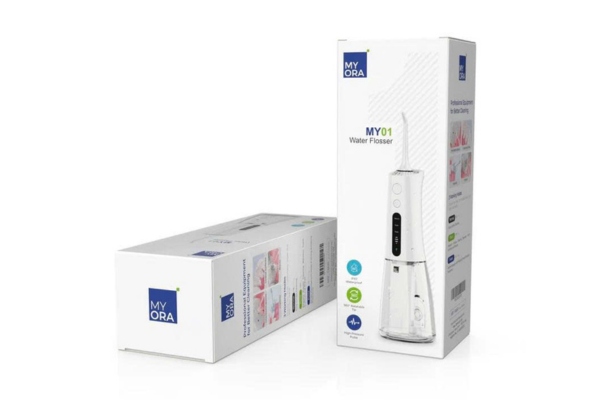 Mẫu hộp giấy đựng máy tăm nước hút mắt