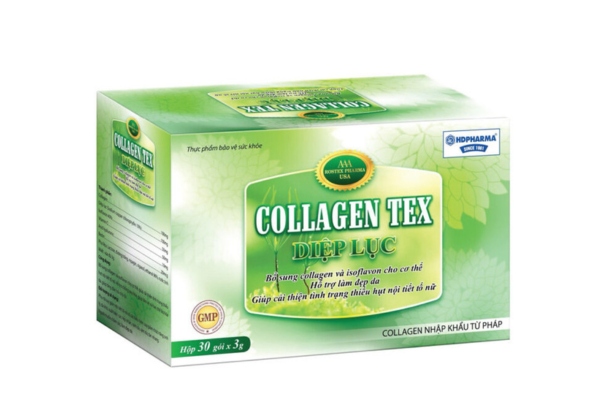 Mẫu in hộp tảo xanh collagen cán màng